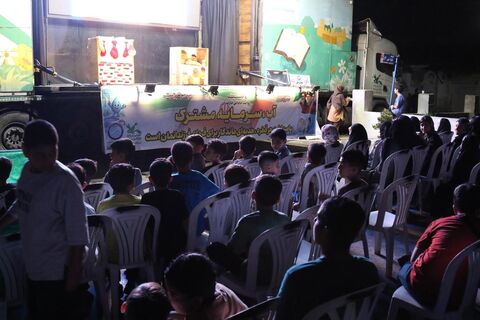 چهاردهمین اجرای تماشاخانه سیار کانون پرورش فکری کودکان و نوجوانان در روستای فرم فریدونکنار