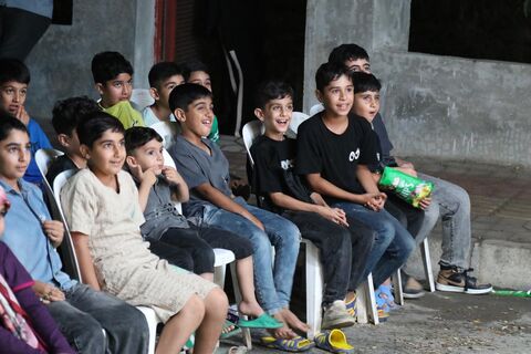 چهاردهمین اجرای تماشاخانه سیار کانون پرورش فکری کودکان و نوجوانان در روستای فرم فریدونکنار