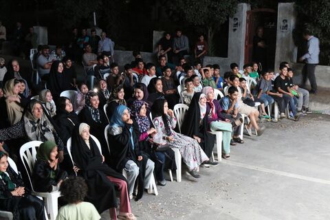 چهاردهمین اجرای تماشاخانه سیار کانون پرورش فکری کودکان و نوجوانان در روستای فرم فریدونکنار