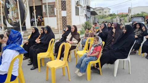 پانزدهمین اجرای تماشاخانه سیار کانون پرورش فکری کودکان و نوجوانان در روستای سیاهرودسر محمودآباد