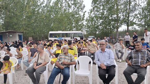 شانزدهمین اجرای تماشاخانه سیار کانون پرورش فکری کودکان و نوجوانان در روستای آزادمون محمودآباد