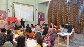 روشن شدن چراغ دانایی در جهان کودکی با کاروان «ردپای کتاب»