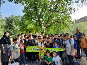 از کوه‌پیمایی تا بازی‌های گروهی در اردوی اعضای کانون تفرش