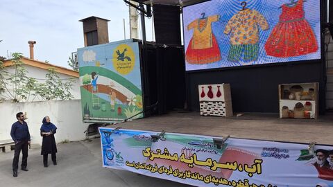هجدهمین اجرای تماشاخانه سیار کانون پرورش فکری کودکان و نوجوانان در روستای سرکاج نور
