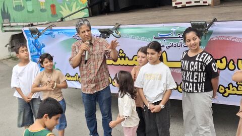 هجدهمین اجرای تماشاخانه سیار کانون پرورش فکری کودکان و نوجوانان در روستای سرکاج نور