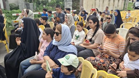 هجدهمین اجرای تماشاخانه سیار کانون پرورش فکری کودکان و نوجوانان در روستای سرکاج نور