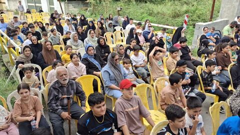 هجدهمین اجرای تماشاخانه سیار کانون پرورش فکری کودکان و نوجوانان در روستای سرکاج نور
