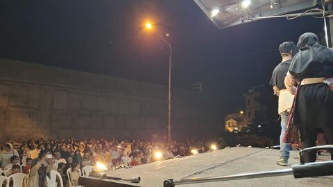 نوزدهمین اجرای تماشاخانه سیار کانون پرورش فکری کودکان و نوجوانان در روستای تازه آباد نوشهر
