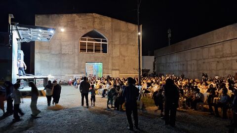 نوزدهمین اجرای تماشاخانه سیار کانون پرورش فکری کودکان و نوجوانان در روستای تازه آباد نوشهر