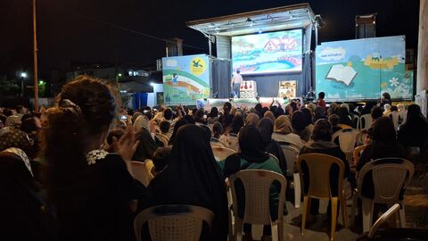 نوزدهمین اجرای تماشاخانه سیار کانون پرورش فکری کودکان و نوجوانان در روستای تازه آباد نوشهر