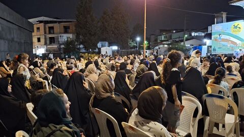 نوزدهمین اجرای تماشاخانه سیار کانون پرورش فکری کودکان و نوجوانان در روستای تازه آباد نوشهر