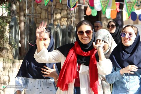 سفر «قاف» به زیارت؛بازدید نوجوانان از از جاذبه‌ی گردشگری گرگان
