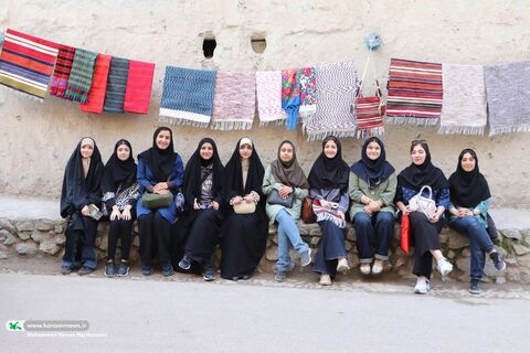 سفر «قاف» به زیارت؛بازدید نوجوانان از از جاذبه‌ی گردشگری گرگان