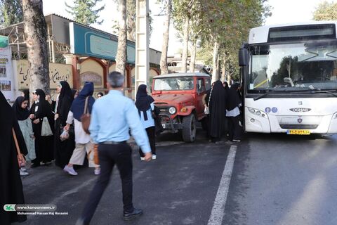 سفر «قاف» به زیارت؛بازدید نوجوانان از از جاذبه‌ی گردشگری گرگان