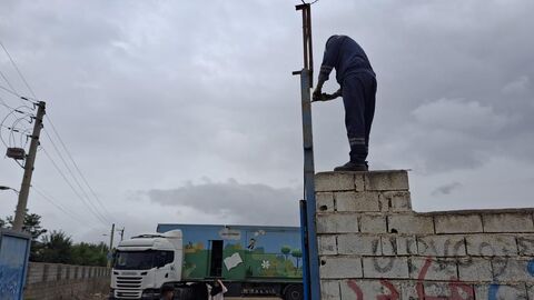 بیست و یکمین اجرای تماشاخانه سیار کانون پرورش فکری کودکان و نوجوانان در روستای  لاهو کلاردشت