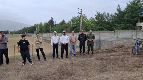 بیست و یکمین اجرای تماشاخانه سیار کانون پرورش فکری کودکان و نوجوانان در روستای  لاهو کلاردشت