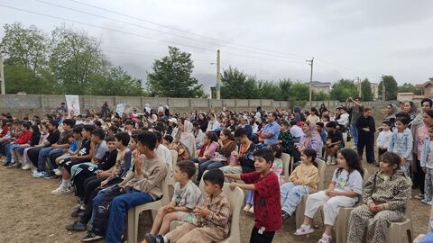بیست و یکمین اجرای تماشاخانه سیار کانون پرورش فکری کودکان و نوجوانان در روستای  لاهو کلاردشت