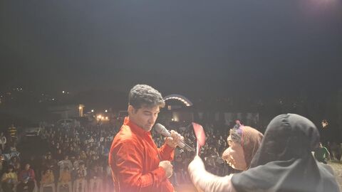 بیست و دومین اجرای تماشاخانه سیار کانون پرورش فکری کودکان و نوجوانان در کلارپارک، کلاردشت