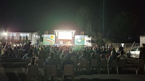 بیست و دومین اجرای تماشاخانه سیار کانون پرورش فکری کودکان و نوجوانان در کلارپارک، کلاردشت