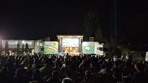 بیست و دومین اجرای تماشاخانه سیار کانون پرورش فکری کودکان و نوجوانان در کلارپارک، کلاردشت