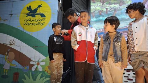 بیست و دومین اجرای تماشاخانه سیار کانون پرورش فکری کودکان و نوجوانان در کلارپارک، کلاردشت