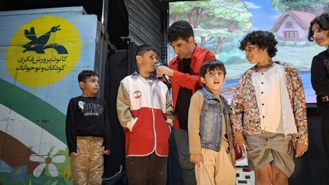 بیست و دومین اجرای تماشاخانه سیار کانون پرورش فکری کودکان و نوجوانان در کلارپارک، کلاردشت