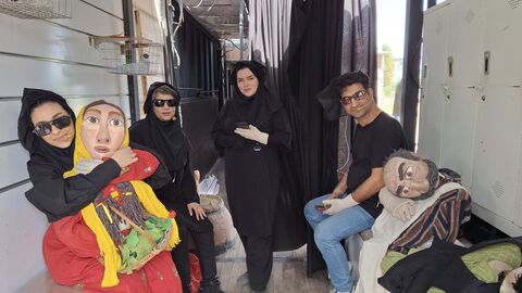 بیست و سومین اجرای تماشاخانه سیار کانون پرورش فکری کودکان و نوجوانان در روستای  نجارکلا، چالوس