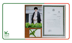 درخشش عضو نوجوان مرکز ۴۳ کانون تهران در پویش کشوری «بدرقه آقای شهید ایران»