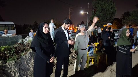 بیست و پنجمین اجرای تماشاخانه سیار کانون پرورش فکری کودکان و نوجوانان در روستای تجن‌کلا ، چالوس