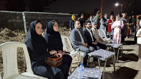بیست و پنجمین اجرای تماشاخانه سیار کانون پرورش فکری کودکان و نوجوانان در روستای تجن‌کلا ، چالوس