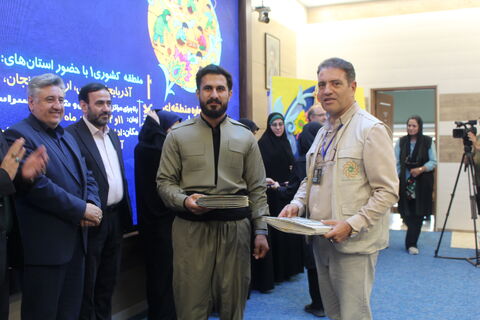 مراسم اختتامیه و تجلیل از منتخبین بازی های بومی محلی شمالغرب کشور