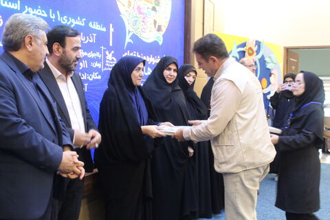 مراسم اختتامیه و تجلیل از منتخبین بازی های بومی محلی شمالغرب کشور