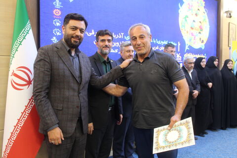 مراسم اختتامیه و تجلیل از منتخبین بازی های بومی محلی شمالغرب کشور