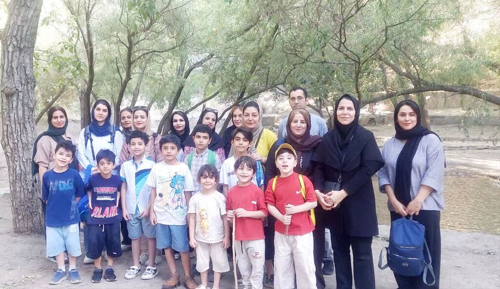 اردوی تفریحی‌تربیتی اعضای پسر مرکز شماره ۴ کانون کرمانشاه در سراب صحنه