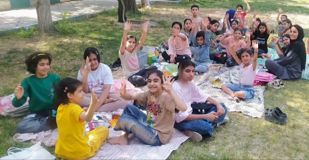 برگزاری اردوی فرهنگی برای اعضای فعال کتابخوان مرکز شماره ۷ کانون کرمانشاه
