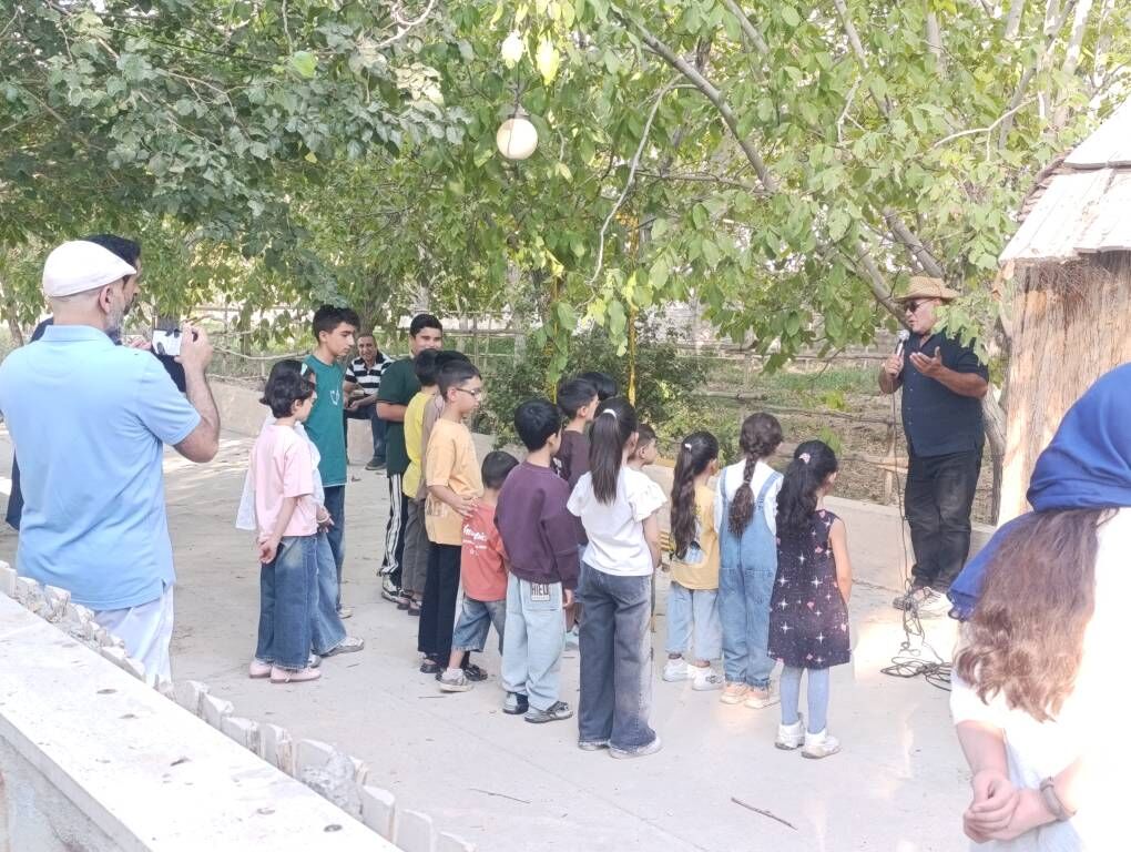 روایتی از پیوند کودکی با حیوانات طبیعت در کانون آباده