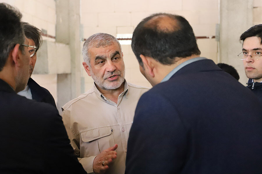 تداوم نظارت بر روند اجرایی پروژه پردیس کانون در پارک وحدت اردبیل