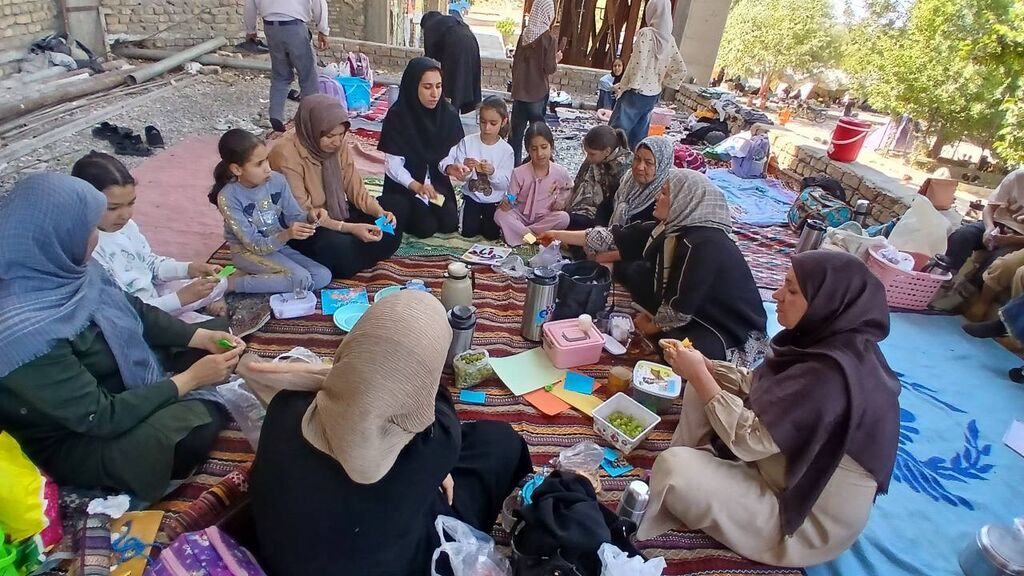 کودکان صفاشهر زیارت را به تجربه زندگی تبدیل کردند