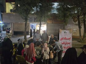 ایستگاه کانون کرمانشاه در تجمعات مردمی نحن منتقمون