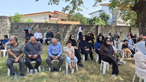 بیست و ششمین اجرای تماشاخانه سیار کانون پرورش فکری کودکان و نوجوانان در روستای کترا، نشتارود