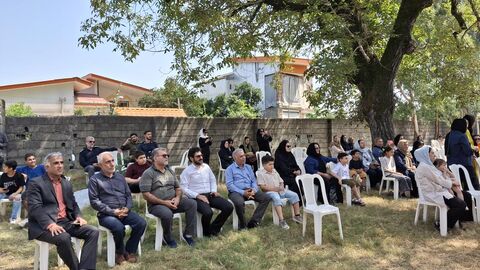 بیست و ششمین اجرای تماشاخانه سیار کانون پرورش فکری کودکان و نوجوانان در روستای کترا، نشتارود