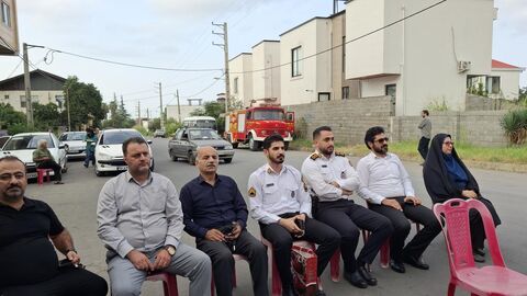 بیست و هفتمین اجرای تماشاخانه سیار کانون پرورش فکری کودکان و نوجوانان در روستای نعمت‌آباد، تنکابن