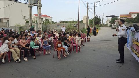 بیست و هفتمین اجرای تماشاخانه سیار کانون پرورش فکری کودکان و نوجوانان در روستای نعمت‌آباد، تنکابن