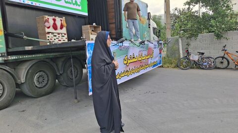 بیست و هفتمین اجرای تماشاخانه سیار کانون پرورش فکری کودکان و نوجوانان در روستای نعمت‌آباد، تنکابن