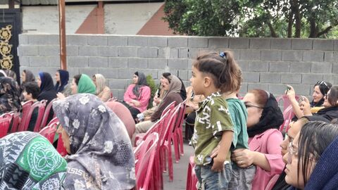 بیست و هفتمین اجرای تماشاخانه سیار کانون پرورش فکری کودکان و نوجوانان در روستای نعمت‌آباد، تنکابن