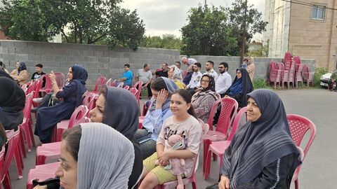 بیست و هفتمین اجرای تماشاخانه سیار کانون پرورش فکری کودکان و نوجوانان در روستای نعمت‌آباد، تنکابن