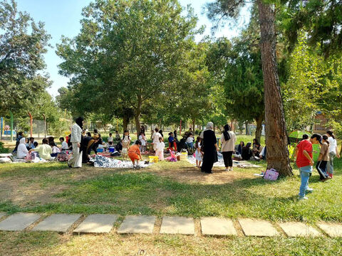 شور و نشاط اعضای مرکز شماره یک کانون پارس‌آباد در جشن «سلام پاییز»