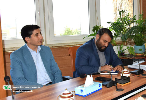 دیدار مدیرکل کانون لرستان با رئیس سازمان مدیریت و برنامه‌ریزی استان
