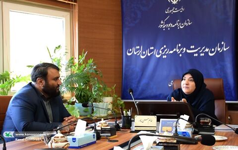 دیدار مدیرکل کانون لرستان با رئیس سازمان مدیریت و برنامه‌ریزی استان