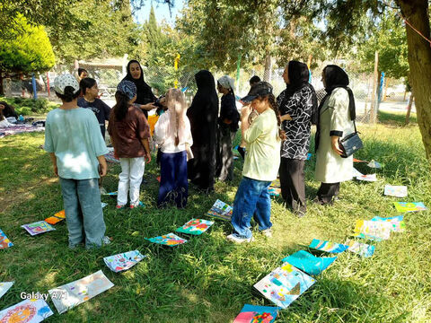 شور و نشاط اعضای مرکز شماره یک کانون پارس‌آباد در جشن «سلام پاییز»